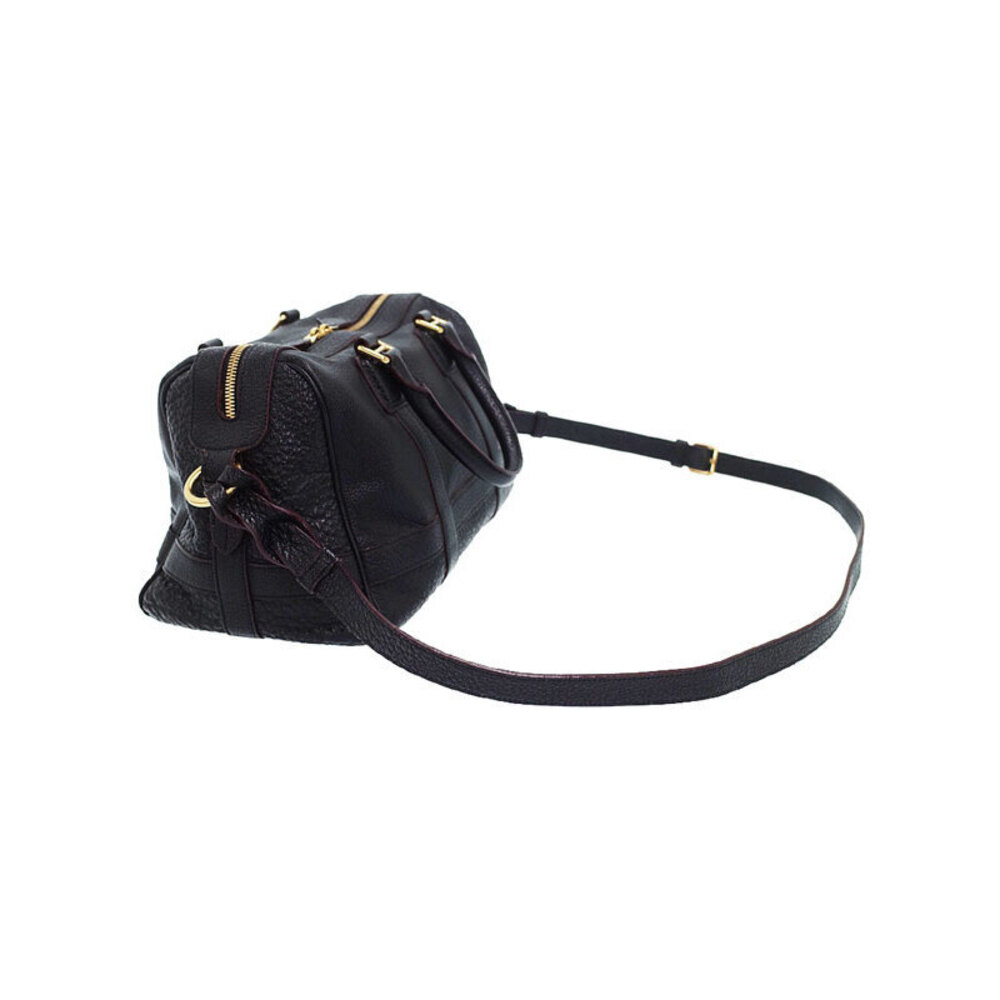 Loewe Bag Anagram Calfskin Shoulder Leather Handbag